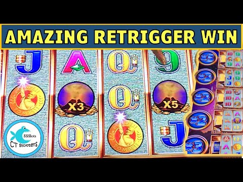 TOP OF THE TOWER WITH 12 SPINS LEFT! BIG WIN w/ AMAZING RETRIGGER ON WONDER 4 TOWER SLOT MACHINE!