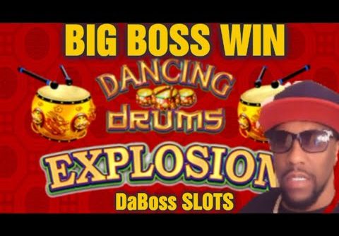 DANCING DRUMS SLOT MACHINE – EXPLOSION BIG BOSS WIN #dabossslots