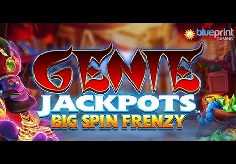 Mega Bonus Win on Genie Jackpots Big Spin Frenzy Slot 07-09-22