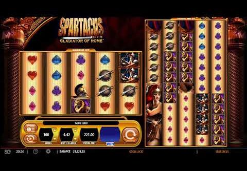 WOW! MASSIVE WINS & JACKPOTS On Spartacus Gladiator of Rome Slot Machine – $250 MAX BET. 👍👍👍