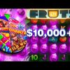 WHEEL DECIDED My Bonus Buys… MY BIGGEST WIN ON FRUTZ!? (INSANE)