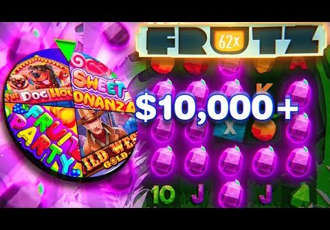 WHEEL DECIDED My Bonus Buys… MY BIGGEST WIN ON FRUTZ!? (INSANE)