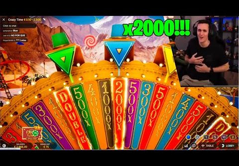 WIN of 150,000 Euros at CRAZY TIME ! WORLD RECORD !