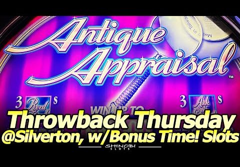 Playing oldies with @Bonus Time! Slots at Silverton casino in Las Vegas for Throwback Thursday!
