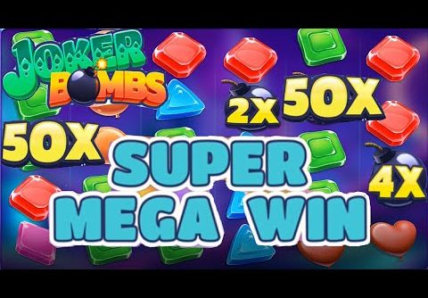 STAKE SUPER MEGA WIN JOKER BOMBS 50X BONUS