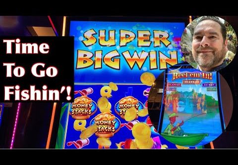 Time To Go Fishin’ Up Some Big Wins On Super Reel ‘Em In Slot Machine
