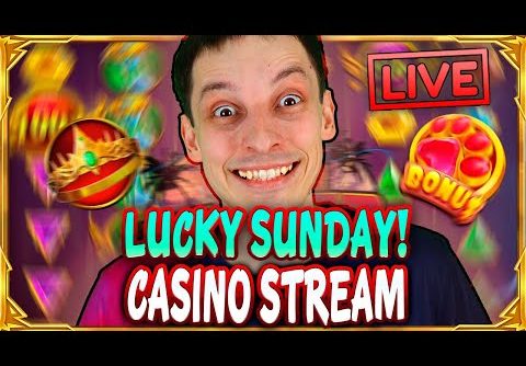 SLOTS LIVE 🔴 LUCKY SUNDAY CASINO STREAM: BIG WINS and BONUS BUYS with mrBigSpin!