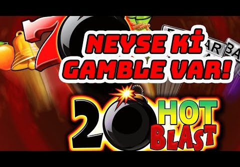 EGT Slot Oyunları   20 HOT BLAST #egt #egtslot #egtoyunları