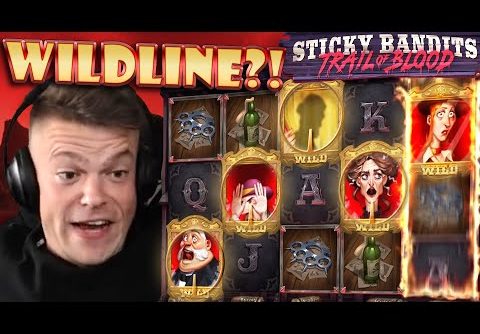 Super BIG WIN on Sticky Bandits Trail of Blood slot!