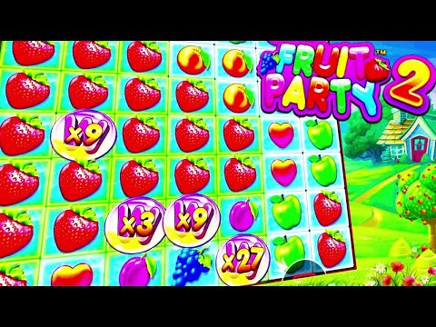 5000X Max Win on Fruit Party 2 Slot – [Top Replays]