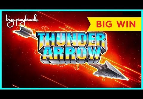 AWESOME NEW KONAMI! Thunder Arrow North Queen Slot – BIG WIN SESSION!