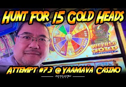 Hunt For 15 Gold Heads! Ep. #73 in Buffalo Gold Revolution – Big Cabinet with Big Major = Big Win!?