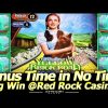 Follow The Yellow Brick Road – BIG WIN in 1st Attempt in NEW Wizard of Oz Slot at Red Rock Casino!