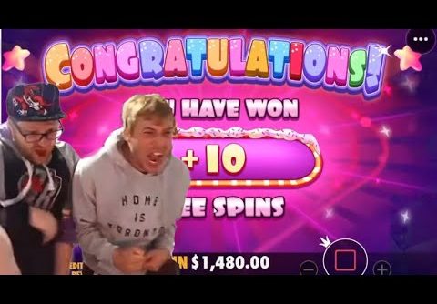 Xposed | Biggest Win I’ve seen on Sugar Rush Slot | Gambling Highlights