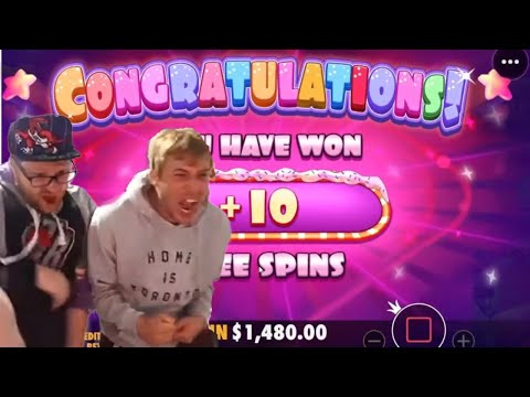 Xposed | Biggest Win I’ve seen on Sugar Rush Slot | Gambling Highlights