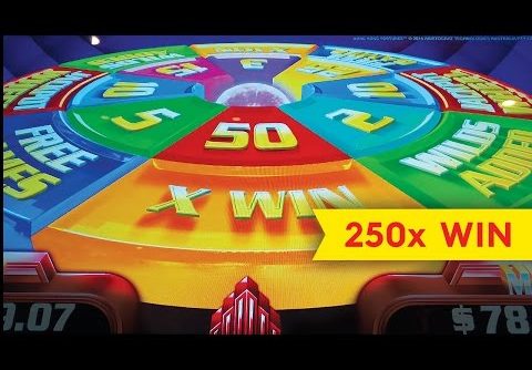 Super Wheel Blast Slot – 250x ALMOST JACKPOT – Hong Kong Fortunes!