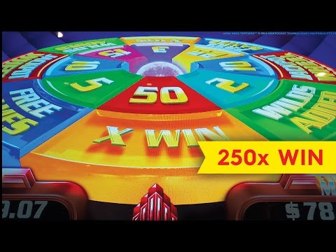Super Wheel Blast Slot – 250x ALMOST JACKPOT – Hong Kong Fortunes!
