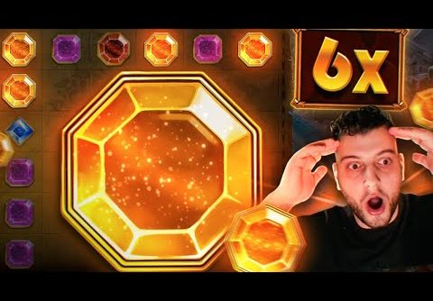 MY BIGGEST EVER SLOT WIN ON GEMS BONANZA! (INSANE)