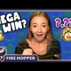 MEGA WIN on Fire Hopper