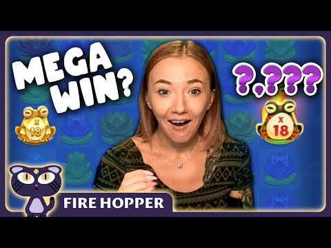 MEGA WIN on Fire Hopper