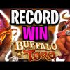 MY BIGGEST WIN 🔥 FOR BUFFALO TORO OMG THIS IS MASSIVE‼️😱 *** NEW SLOT ***