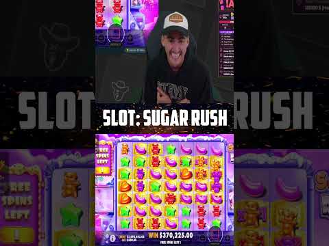 Insanie Win! ClassyBeef on Sugar Rush slot. Biggest Win of the week