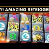 BIG WINS AND RETRIGGERS! Amazing Money Machine Slot Machine and Ultra Reels by Konami BIG WIN!