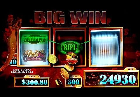 Mermaid’s Gold Slot – BIG WIN BONUS – TRIPLE, TRIPLE and… YES!