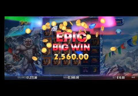 90k yeti mega win 3100x (gigablox slot)