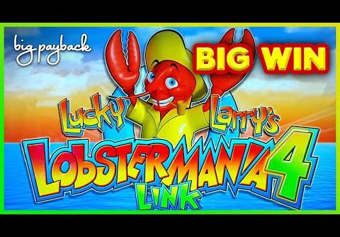 Lucky Larry’s Lobstermania 4 Link Slot – BIG WIN SESSION!