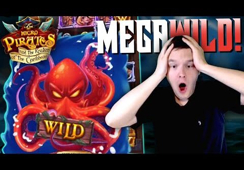 INSANE WILD! SUPER BIG WIN ON MICRO PIRATES SLOT!