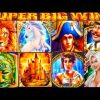 **SUPER BIG WINS!** I LOVE WMS SLOTS! King of Africa – Mystical Unicorn & More! Slot Machine Bonus