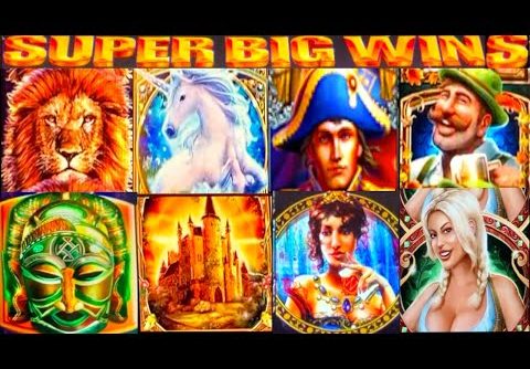 **SUPER BIG WINS!** I LOVE WMS SLOTS! King of Africa – Mystical Unicorn & More! Slot Machine Bonus