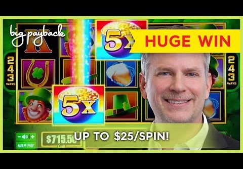 NEW VAULT!! The Vault Shamrock Gold Slot – HUGE WIN SESSION!