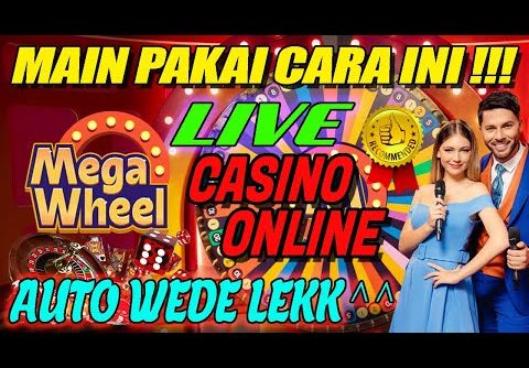 📌 TRIK MENANG MEGAWHEEL LIVE CASINO ONLINE INDONESIA | DAFTAR MEGA WHEEL TERPERCAYA 24 JAM