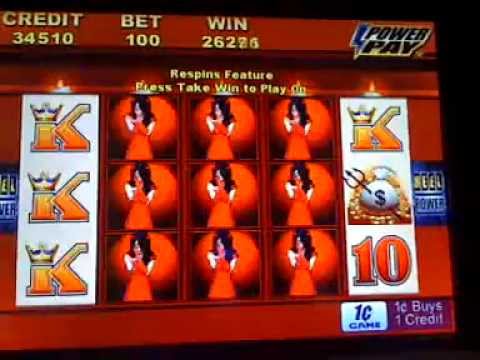 Wicked winnings II slot machine HUGE WIN with respin