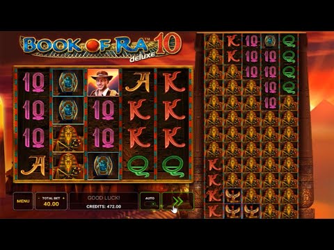 Book of Ra Deluxe 10 by Novomatic – Super Big Win!!