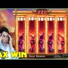 TRAINWRECKS FINALLY HITS FULLSCREEN WIN ON Buffalo Stack n Sync SLOT (INSANE  MILLION $ WIN) & More