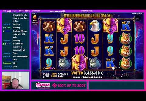 Big Win From Buffalo King Slot!!