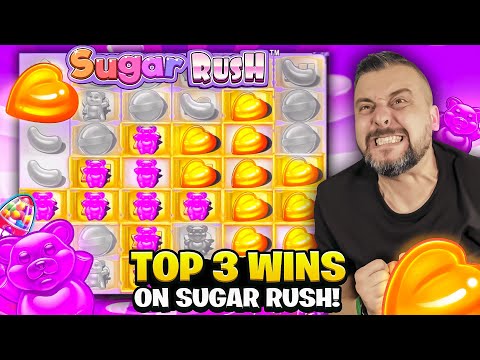 TOP 3 CLASSYBEEF SUGAR RUSH WINS OF ALL TIME! Insane Online Slot wins