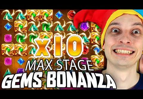 MAX STAGE GEMS BONANZA SLOT 🔥 Community Slots Biggest Wins