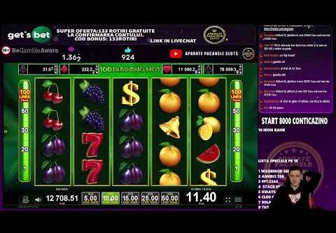 CINEVA TREBUIE SA SPARGA GHEATA CU UN MEGA WIN! Pacanistii 509 #aparate #pacanele #slots #egt #live