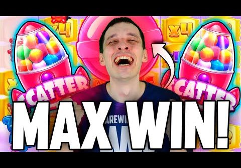 MAX WIN on SUGAR RUSH 🔥 5000x  – Community Slots Biggest Wins #33