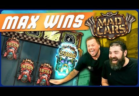 MAX WINS on Mad Cars slot!