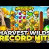WE GOT A WORLD RECORD SLOT WIN ON HARVEST WILDS!!