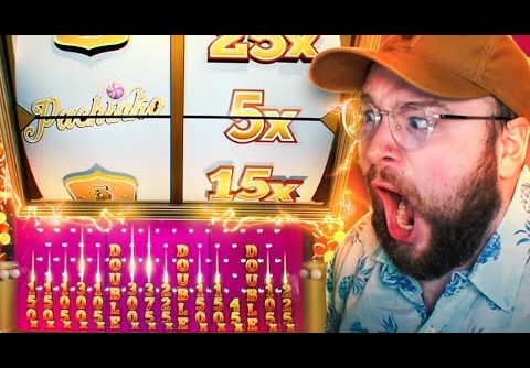 I WON HUGE ON THIS CRAZY TIME PACHINKO TOP SLOT HIT! (Insane)