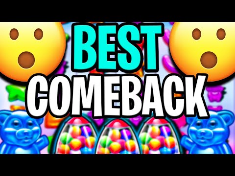 THE BEST SUGAR RUSH 🔥 SLOT COMEBACKS EVER OMG‼️😱 *** ALL IN ***