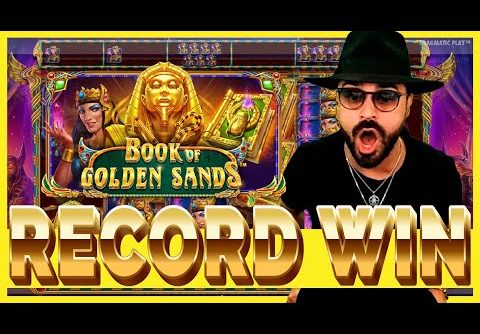 ROSHTEIN RECORD WIN ON BOOK OF GOLDEN SANDS!! NEW GAME