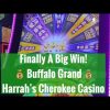 Harrahs Casino Cherokee Buffalo Grand Slots – Finally a Great Win On Wheel Bonus 💰Cherokee Casino NC