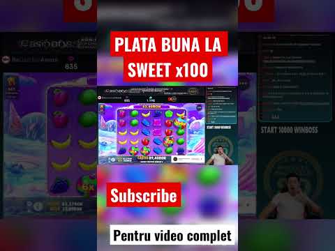 BIG WIN X100 SWEET BONANZA #aparate #pacanele #slots #casino #games